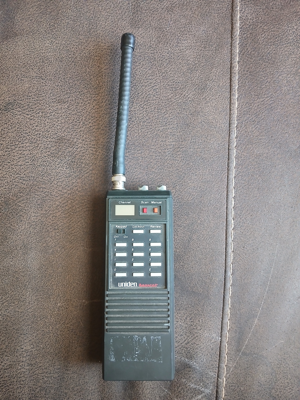 Black Portable Scanner Radio - Handheld 2-Way Receiver-PATS ONLY